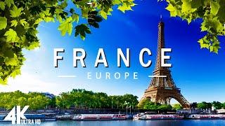 FLYING OVER FRANCE 4K UHD - Relaxing Music Along With Beautiful Nature Videos - 4K Video Ultra HD