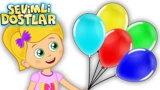 Balonlar  Sevimli Dostlar çizgi film çocuk şarkıları 2018  Kids songs nursery rhymes