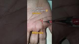 Millionaire lines on hand#yousafpalmist #palmist #palmistry #astrology #millionaire