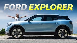 All-Electric Ford EXPLORER Review The Tesla Rival Thats Really A VW  4K