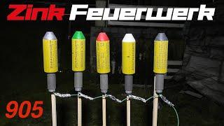 Zink Bukettrakete 905  All Colors  Alle Farben  Zink - Feuerwerk