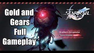 Honkai Star Rail - Gold and Gears - Argenti E0L1 with Erudition Path -  Difficult IV Full Gameplay