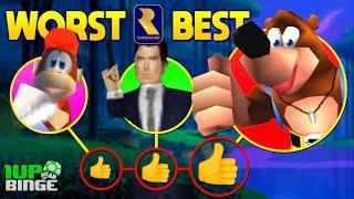 Nintendo 64 RARE Games Worst to Best