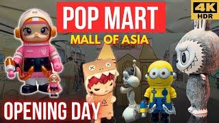 First POP MART Store Opens at SM Mall Of Asia #LABUBU #BLINDBOX  Manila Philippines