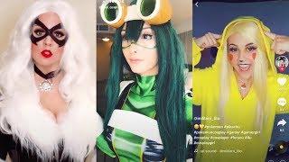 BEST TiK ToK COSPLAY GIRLS Anime COMPILATION 2019  Costumes & Makeup