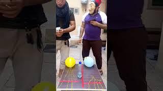 CUT THE BALLOON STRIP CHALLENGE #youtubeshorts #tiktok #subscribe #funny #viral #like #trending