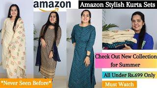 Office WearCollege WearParty Wear Amazon Kurta Set HaullStarting 699lAffordable Price️