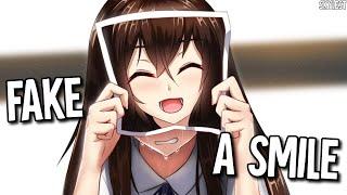 Nightcore - Fake A Smile  Alan Walker Lyrics