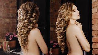 Hair hacks half up half down. Mermaid hairstyle. How to get extremely big volume for long hair