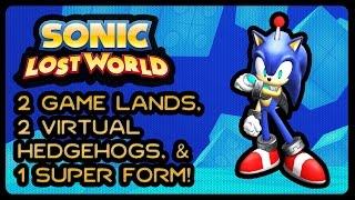 Sonic Lost World PC - 2 Game Land Stage Mods + 2 Virtual Hedgehog Mods 1080p60fps