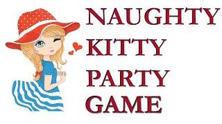 Naughty kitty party game with lipstick Couple kitty party games Funny Games For Ladies Kitty Party