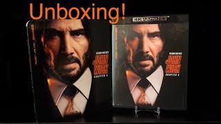 John Wick Chapter 4 4K Ultra HD Blu-Ray Unboxing @LionsgateMovies