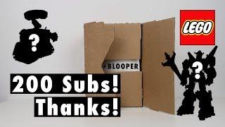 200 YouTube Subscriber special video Thanks shoutout and LEGO Chat