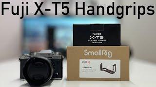 NEW Fujifilm X-T5 Handgrip vs SmallRig L-Bracket