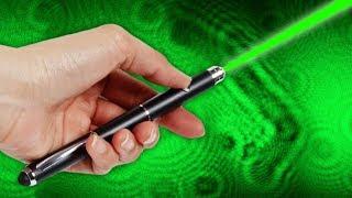 How to Make a Huge Microscope Projector from a Laser Pen - Amazing Experiment you can do at Home