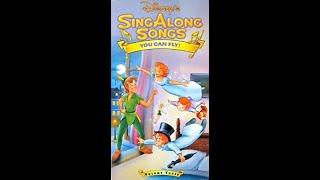 Opening To Disneys Sing-Along Songs You Can Fly 1988 VHS 1990 Reissue