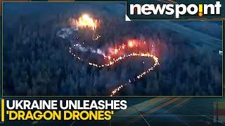 Russia-Ukraine War Ukraines dragon drones unleash hellfire on Russian positions  WION Newspoint