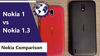 Nokia 1.3 vs Nokia 1 - Nokia 1 Series Comparison - Android Go Edition