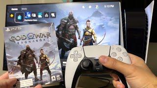 PS5 Setup God of War Ragnarok Edition