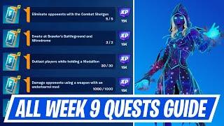 Fortnite Complete Week 9 Quests - How to EASILY Complete Week 9 Challenges in Chapter 5 Season 3