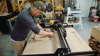 Jay at Rescued Woodworks Running an X-Carve business