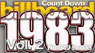 1983 Billboard Top 100 Countdown  Vol.2  No.049 to No.033