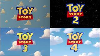 Evolution of Toy Story films Opening Titles 1995-2019