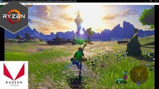 CEMUThe Legend of Zelda Breath of the Wild - AMD Ryzen 5 2500U + Vega 8 - Budget Laptop -