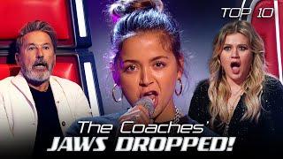 JAW DROPPING Blind Auditions on The Voice  Top 10