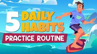 5 Daily Habits to Practice Speaking & Listening Skills for Beginners  20 Minutes Practice Routine