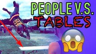 PEOPLE VS TABLES WHO WON? YOU DECIDE  Viral Fails From IG FB And More  Mas Supreme