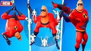 MR INCREDIBLEs FUNNIEST Fortnite Emotes EVER