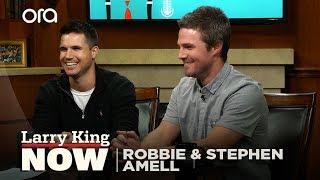 ​Robbie and Stephen Amell on superheroes working together and ‘Arrowverse’