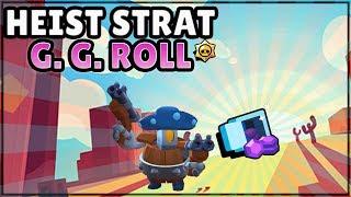 OP DARRYL HEIST STRATEGY  The GG ROLL  Brawl Stars