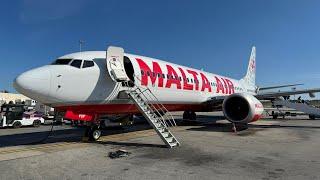 TRIP REPORT  RyanairMalta Air  Boeing 737MAX8-200