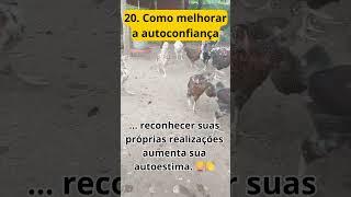 COMO MELHORAR A AUTOCONFIANÇA