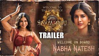 Swayambhu Movie Nabha Natesh Official Teaser  Nikhil Siddhartha  Samyuktha Menon   Filmy Hunk