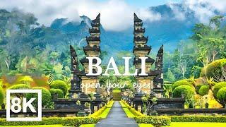 Bali Iceland 4K Drone Footage with Calming Music  Aerial Relaxation