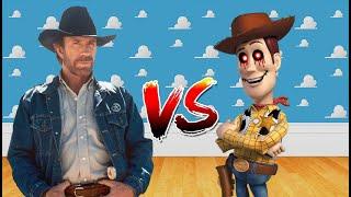 MUGEN Battle 463 Chuck Norris VS Woody.EXE