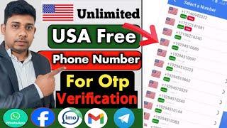 Bypass OTP with Virtual Phone Number  Receive SMS Online  Usa Free Phone number