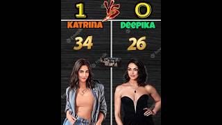 Katrina Kaif vs Deepika Padukone full comparison video#bollywood #katrinakaif #deepikapadukone #ff