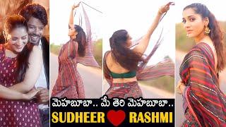 Sudigali Sudheer And Rashmi Gautam Dance Perfomance On Mehabooba Song  KGF-2  Sudheer & Rashmi NB