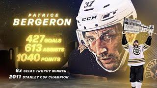 Players reflect on Patrice Bergerons NHL career