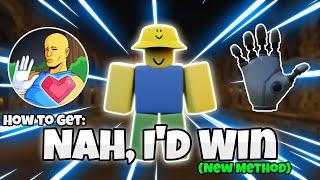 NEW Way to Get Nah Id Win Badge Updated Method  Slap Battles Roblox