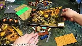 Lego Bau Stream Wir bauen das Dungeons and Dragons Set Die Sage vom Roten Drachen uncut