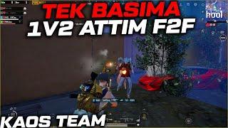 SON ALANDA HERKESİ VURDUM WİNİ ALDIK   KAOS TEAM PUBG MOBİLE