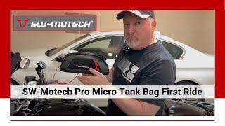 BMW R 1250 RS SW-Motech Pro Micro Tank Bag First Ride