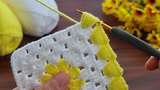 Wow Super easy very useful crochet beautiful motif crochet coaster  supla bardak altlığı yapımı.