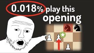 Super Rare Opening... But Its Actually Good  Chess Opening