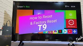 How to Reset T9 Hard Reset Android Smart Box